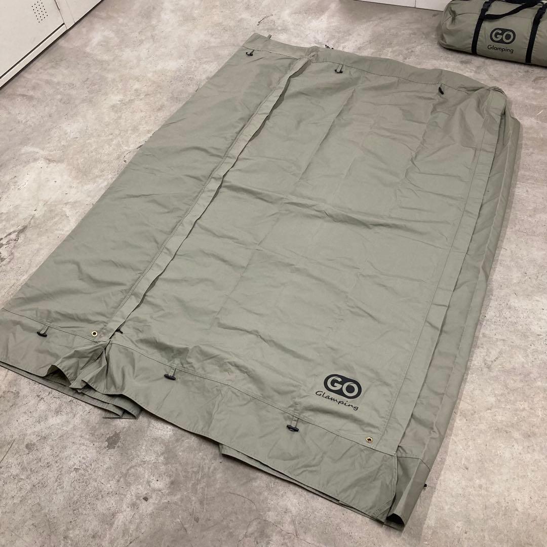 美品　GoGlamping パップテント TC 前幕のみ