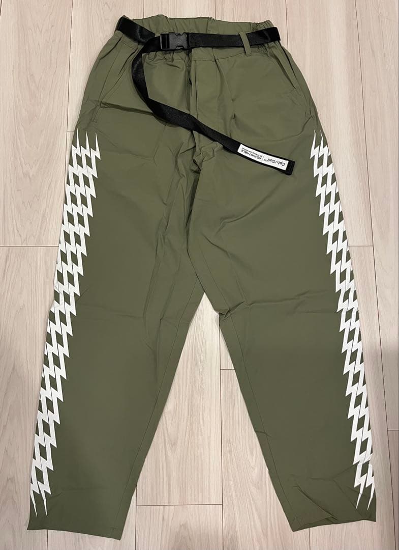 CPH GOLF THUNDER STRIPES パンツ【M】 【カーキ】