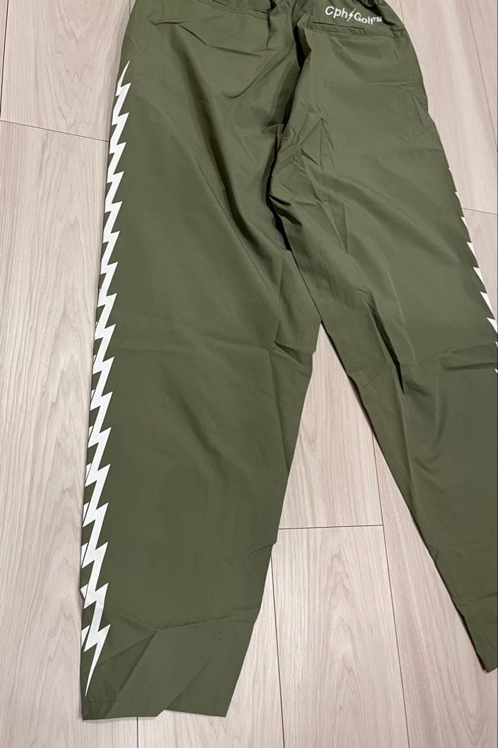 CPH GOLF THUNDER STRIPES パンツ【M】 【カーキ】