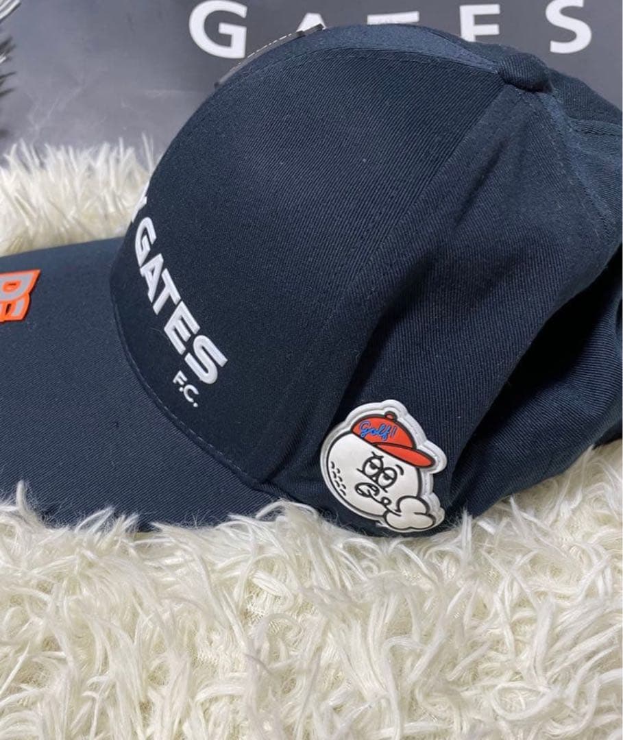 PEARLY GATES ネイビーキャップ F.C.