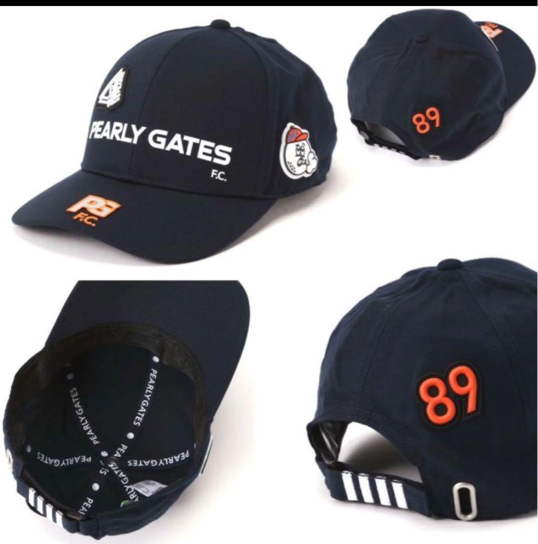PEARLY GATES ネイビーキャップ F.C.