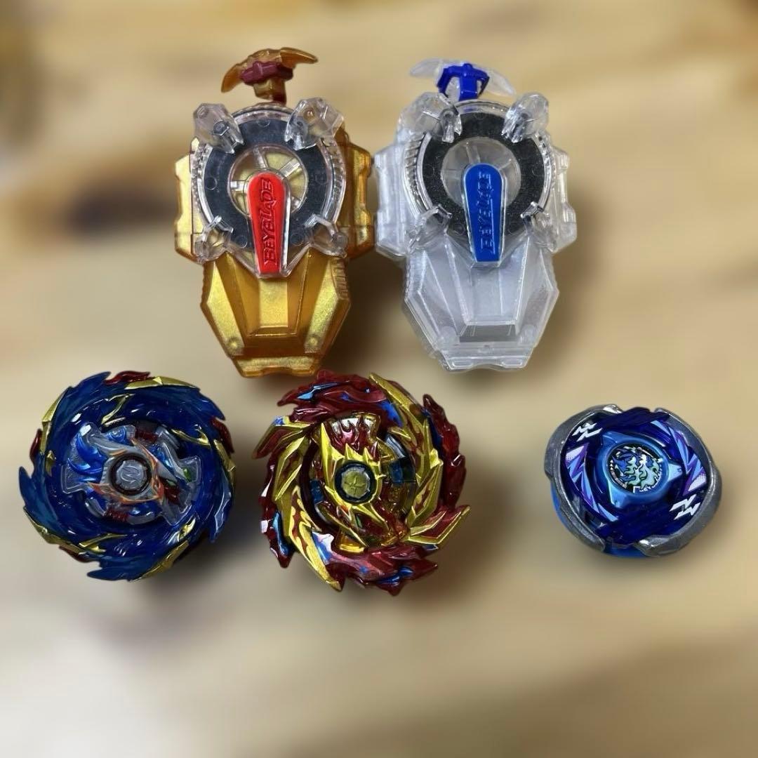 ベイブレード バースト ヘリオスボルケーノ スペイキングベイランチャー 他