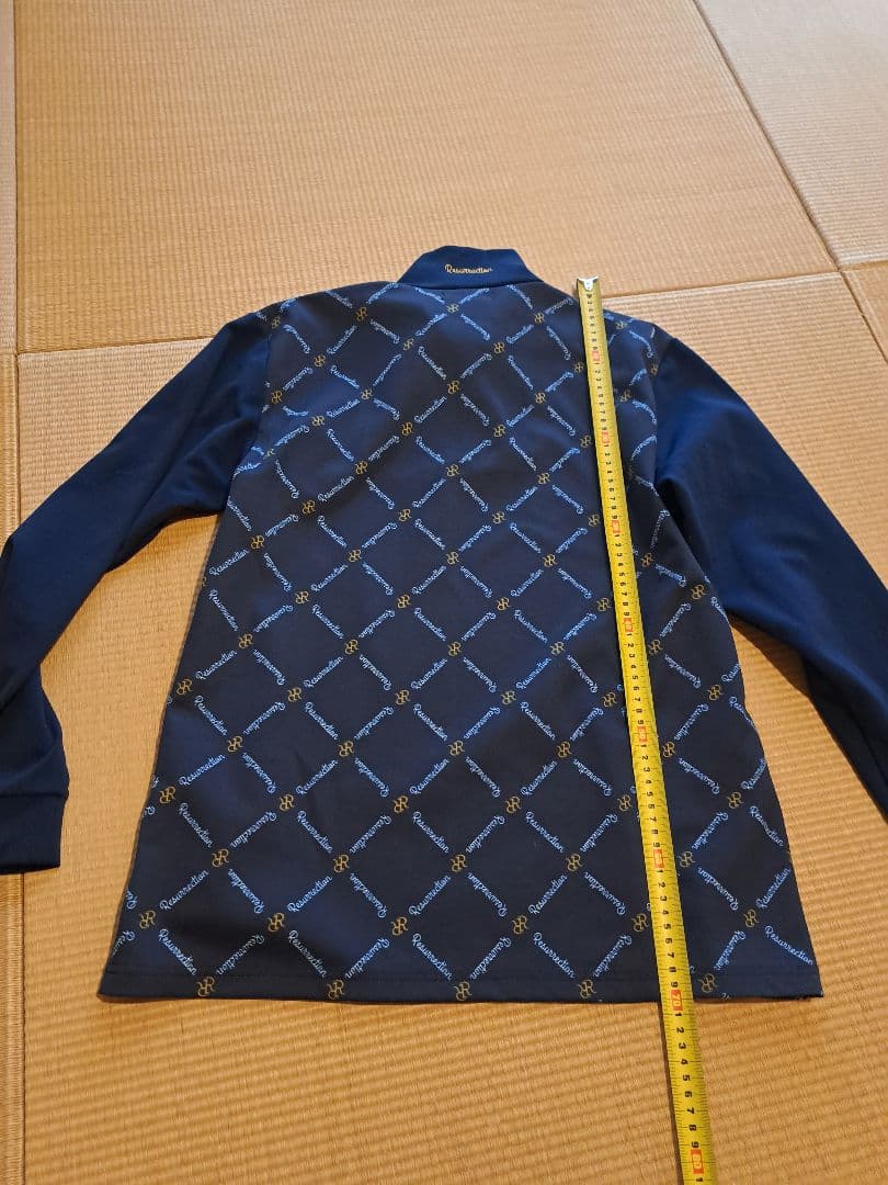 Resurrection ネイビー 長袖シャツ L　レザレクション