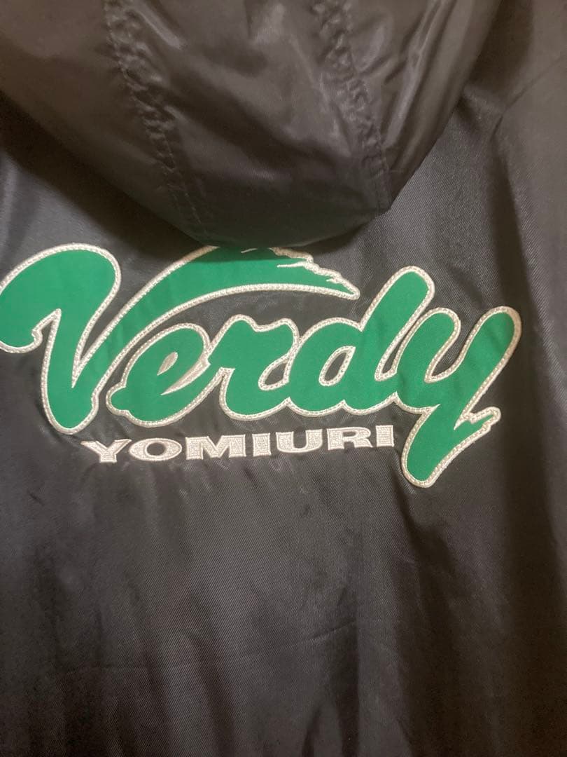 90s 読売ヴェルディ　ヴェルディ川崎　銀タグ　ベンチコート　ＸＬ　三浦知良