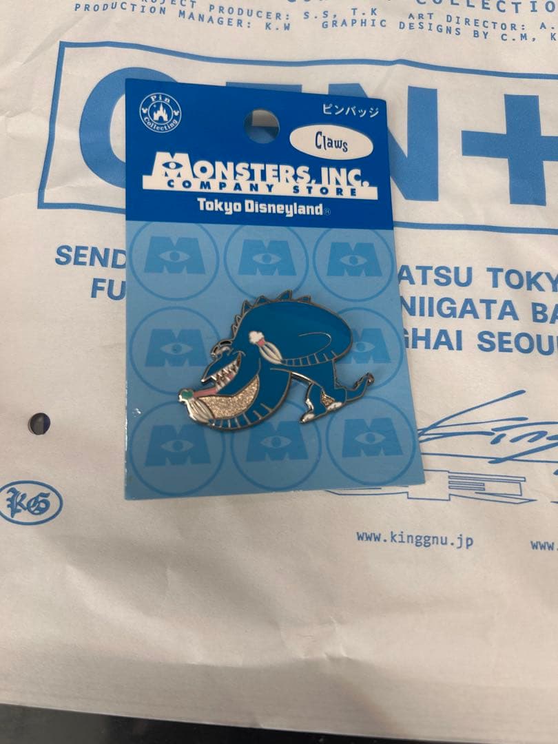 東京ディズニーランド モンスターズ・インク ピンバッジセット