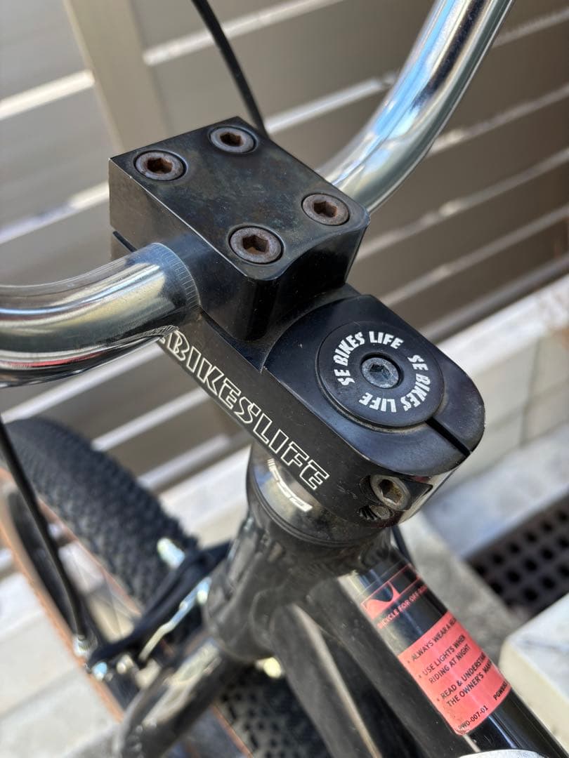 廃盤カラー SE BIKES / Big Flyer 29インチBMX ブラック