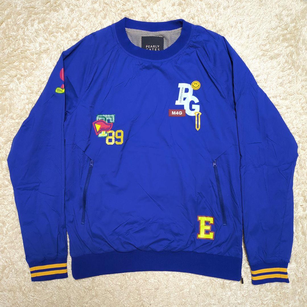 【美品】PG パーリーゲイツ ナイロン プルオーバー ジャケット ゴルフ メンズ