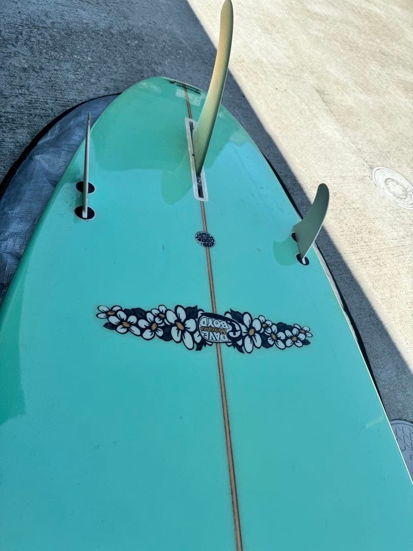 【引き取り限定】Rip Curl サーフボード ミントグリーン 9フィート