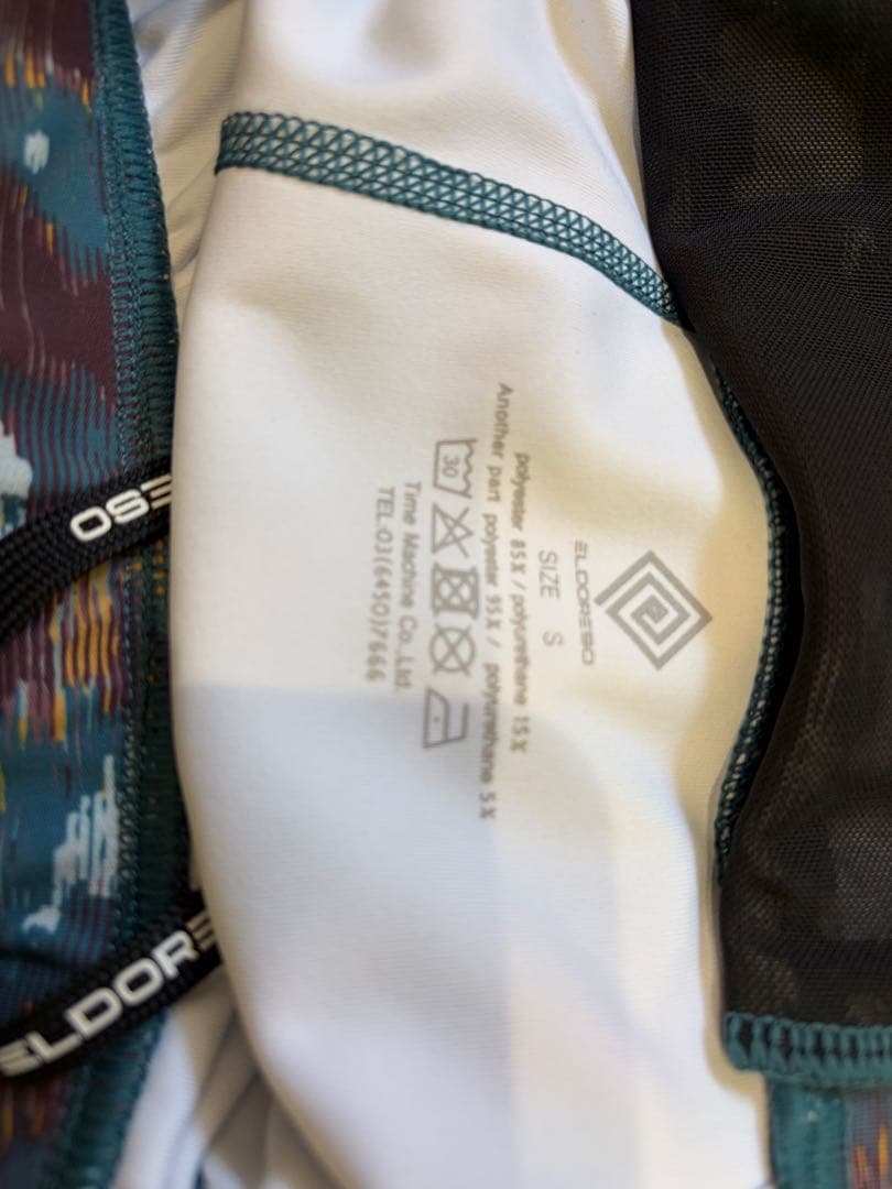新品❗️ELDORESO/エルドレッソ ミドルスパッツ　ハーフタイツ　Sサイズ