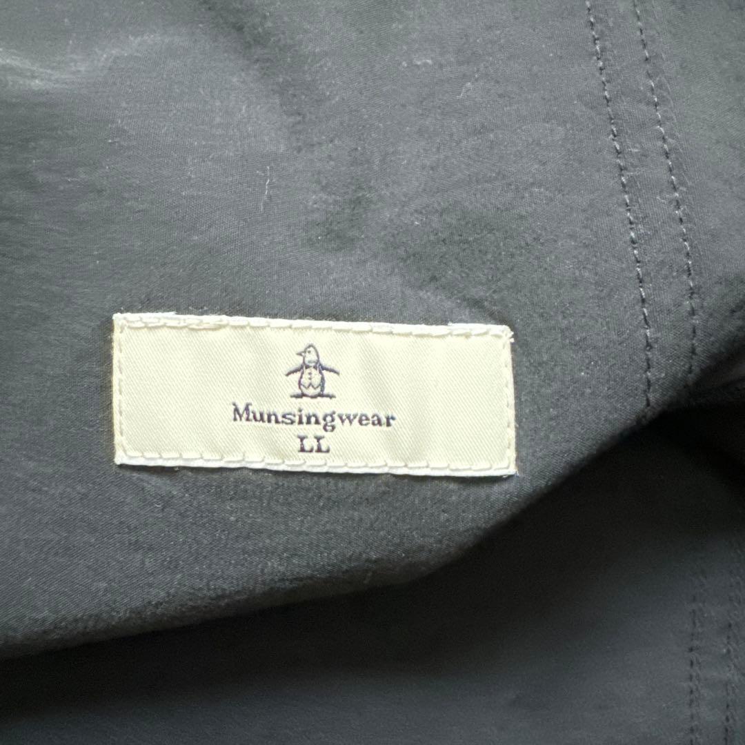 【美品】マンシングウェア　スカート　ＬＬサイズ　ネイビー　紺