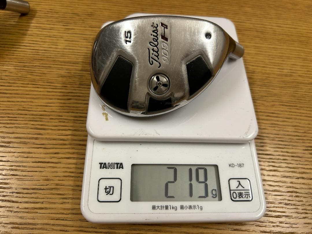 タイトリスト９０９H　ヘッドのみ　４個セット　15°１７°19°21°
