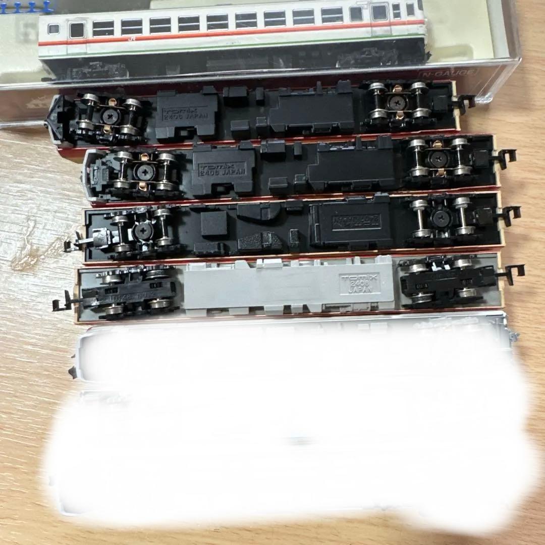 Nゲージ鉄道模型 動作確認済み、 一部汚れあり。
