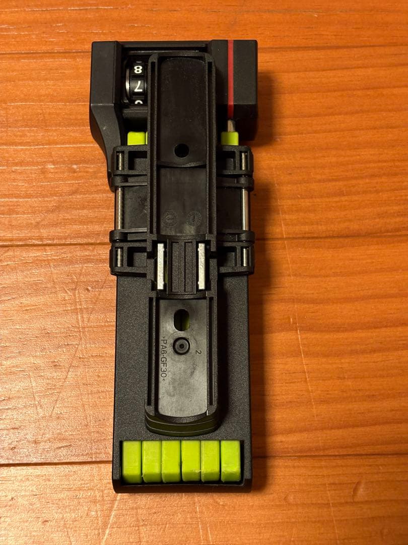 uGrip BORDO 5700C ライム ダイヤル式ロック 中古