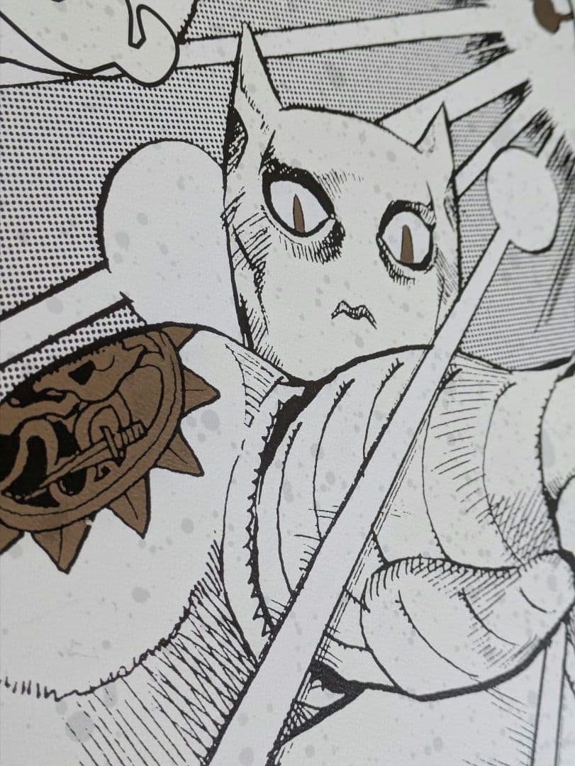 ジョジョ展 キラークイーンA1ポスター 荒木飛呂彦原画展 冒険の波紋
