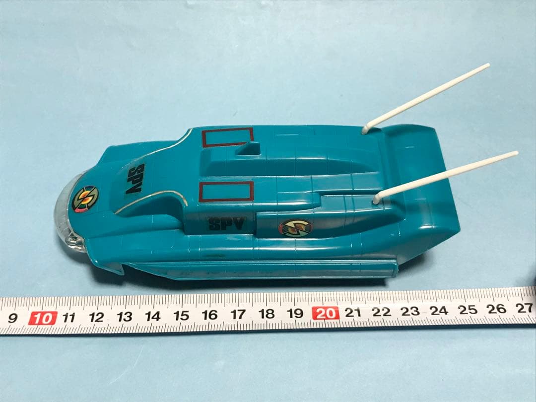 旧バンダイ　顔ありマーク　キャプテンスカーレット　追跡戦闘車　SPV ゼンマイ