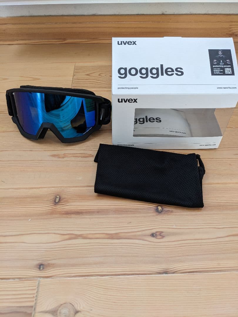✨️未使用✨️新品✨️uvex athletic CV ゴーグル 青レンズ