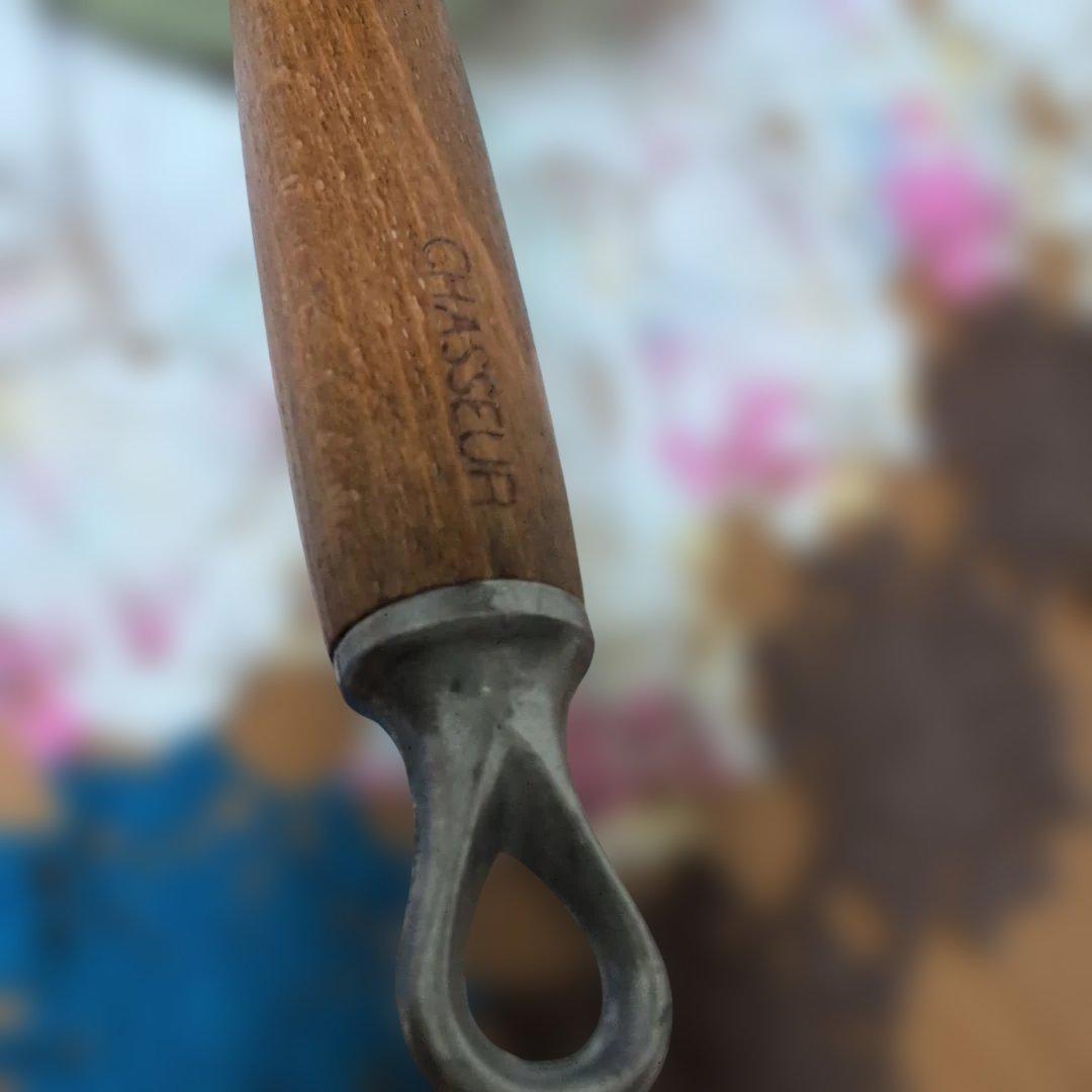 シャスール片手鍋　若草色　18cm
