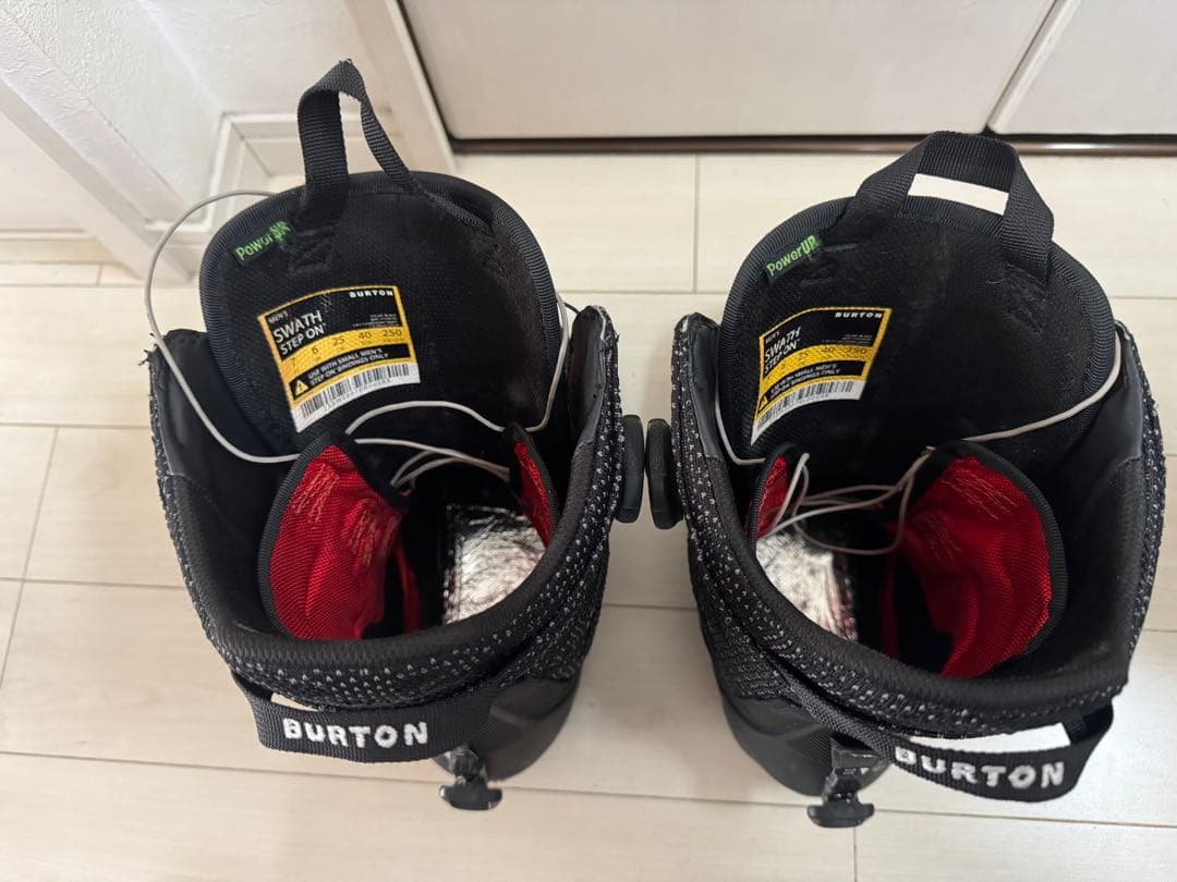 希少！BURTON SWATH ダブルBOA STEP ONバインセット！