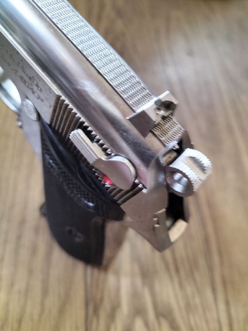【美品】マルゼン　ガスガン　ワルサーPPK/S　ブローバック　ステンレス