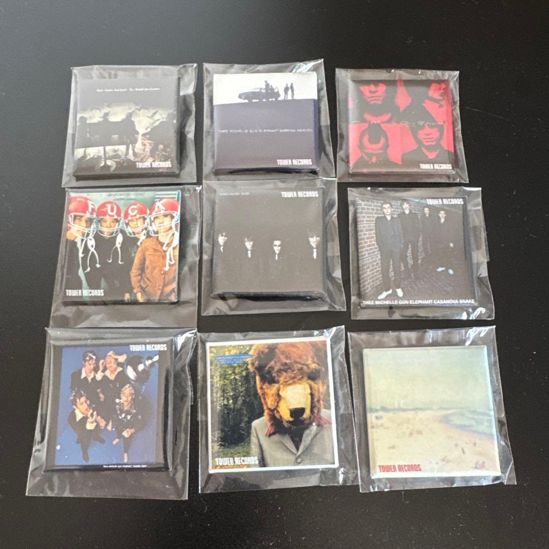 Thee michelle gun elephant タワレコバッチセット