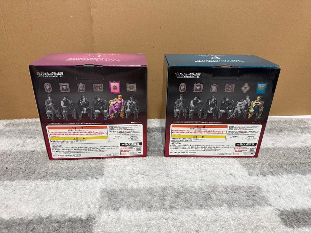 一番くじ ジョジョの奇妙な冒険 ジョジョワールドB賞C賞D賞E賞F賞G賞計38点