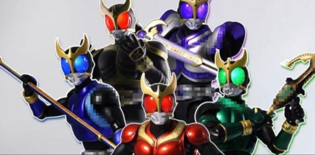 フィギュアーツ真骨彫用クウガ発光ヘッドタイタン用紫目タイプ(角パーツに不備有り)