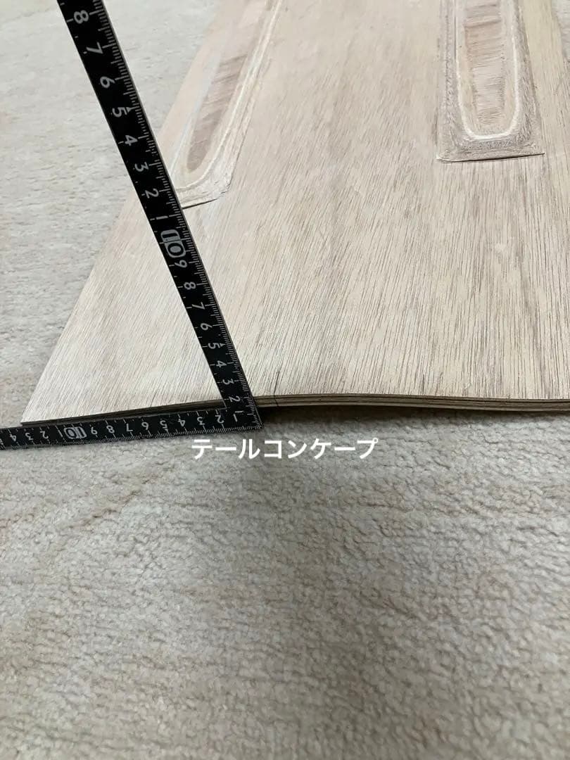 雪板ブランクス①　スノートイ（toy）　自作用