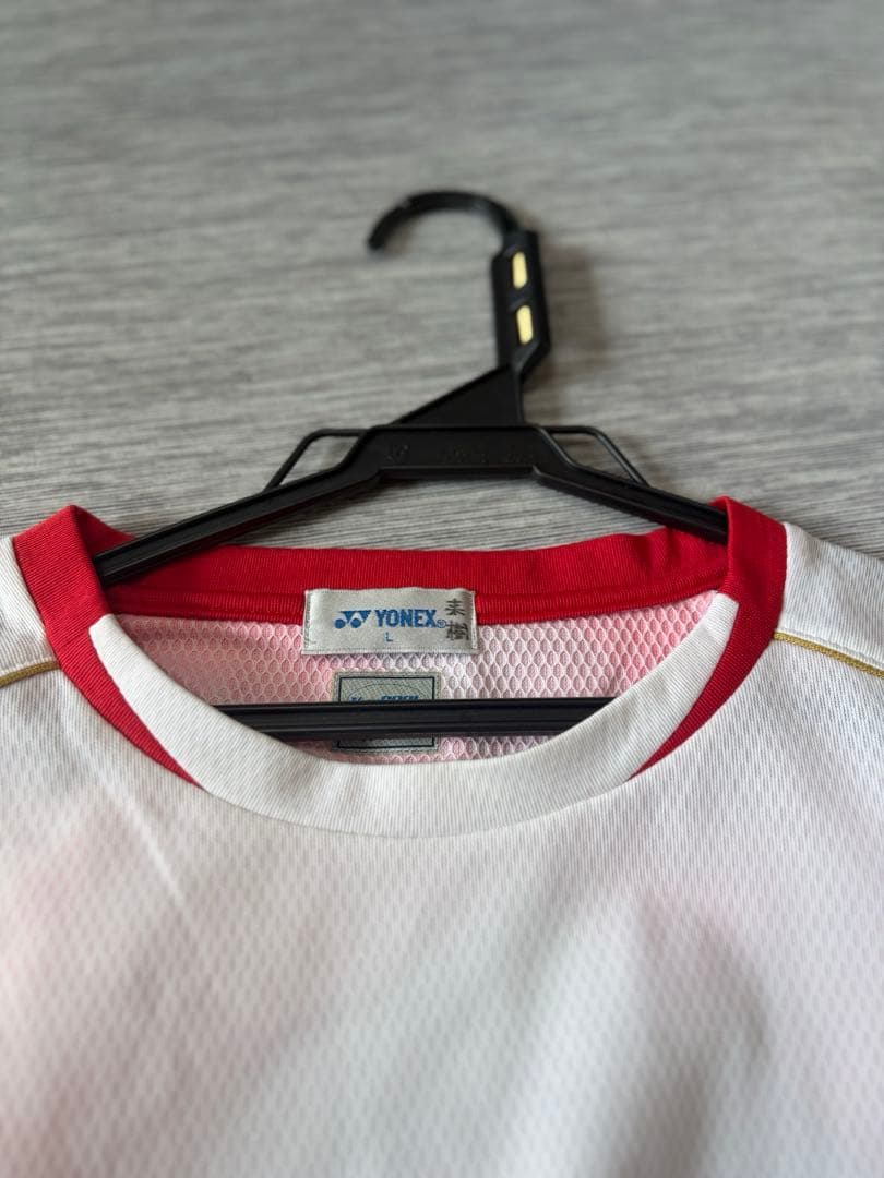 YONEX バドミントンゲームシャツ　2019年日本代表ユニL