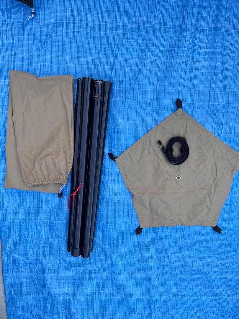 テンマク デザイン サーカスTC ワンポールテント グラウンドシートハーフ付き