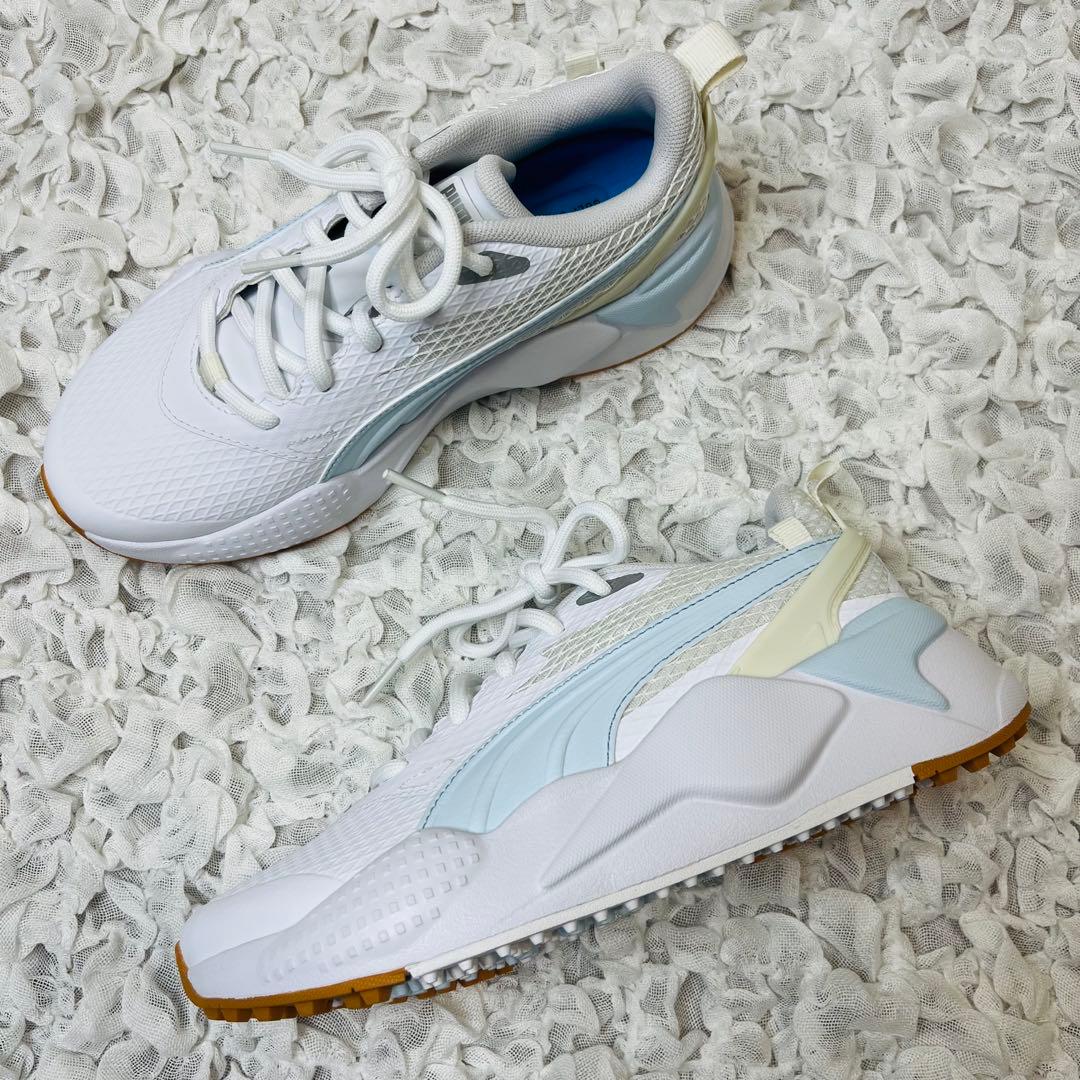 PUMAプーマゴルフシューズ22.5新品ホワイト白スパイクレス軽量レディース完売