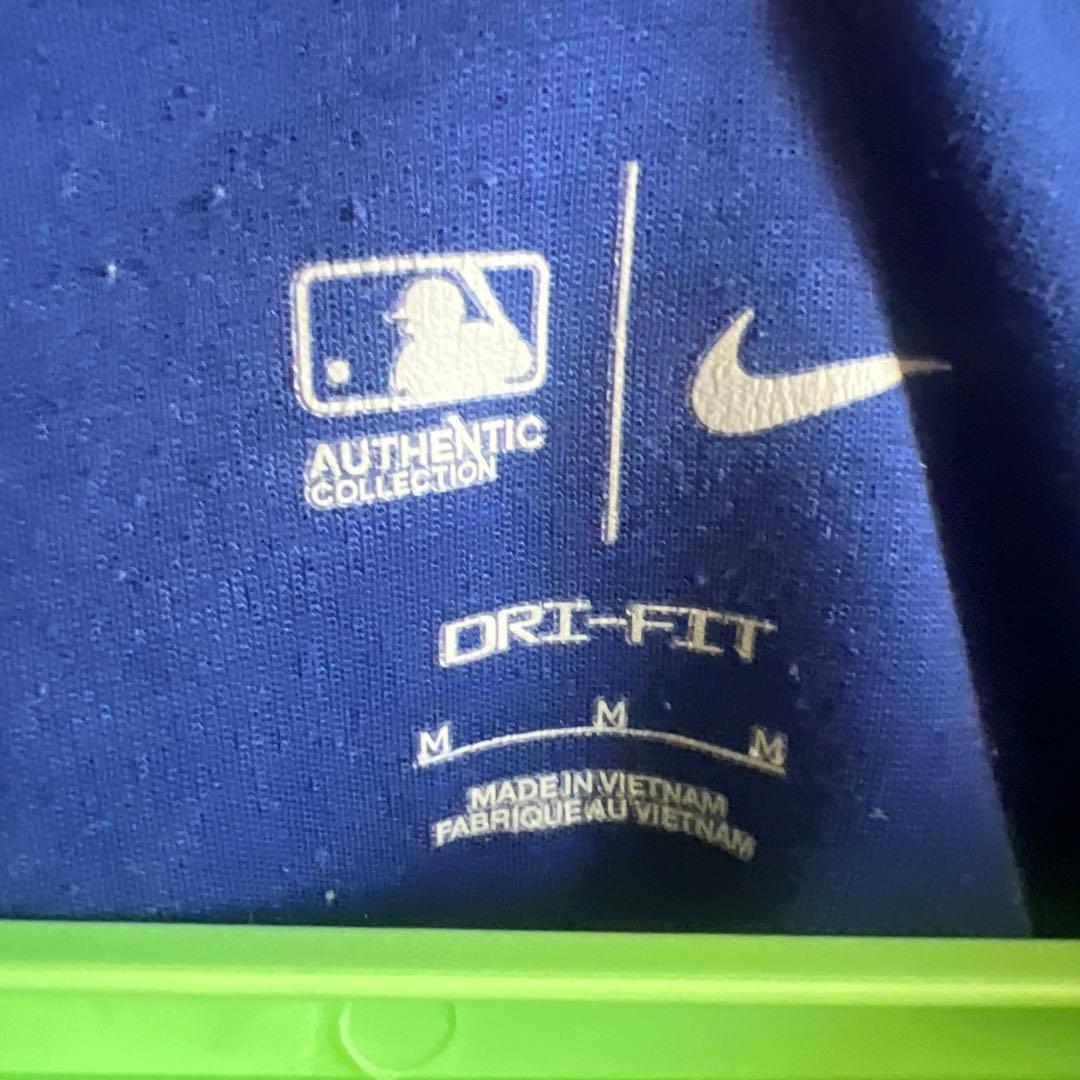 Nike Los Angeles Dodgers ハーフジップトレーナーMサイズ