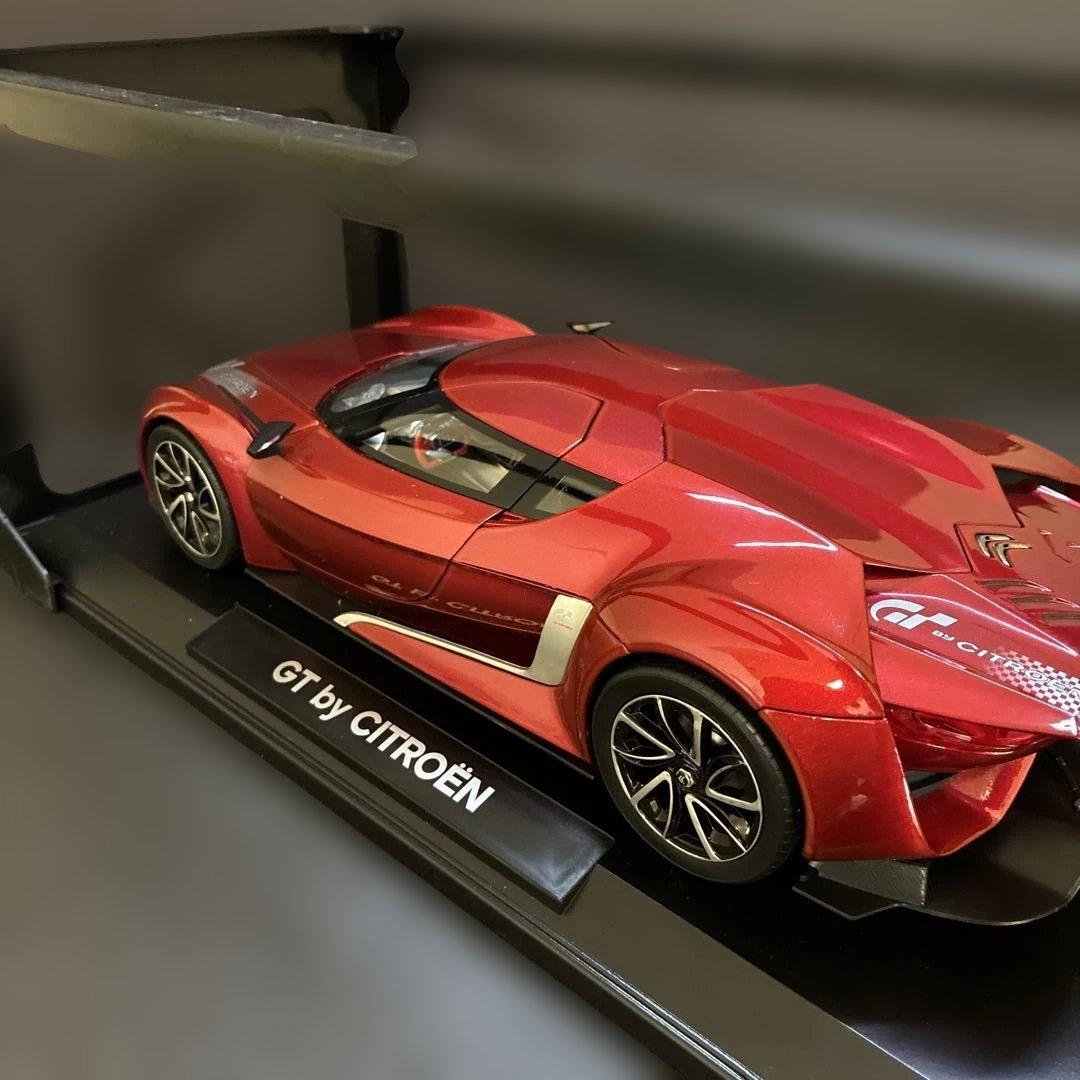 036 シトロエンGT グランツーリスモ1/18ダイキャストミニカー ドア開閉