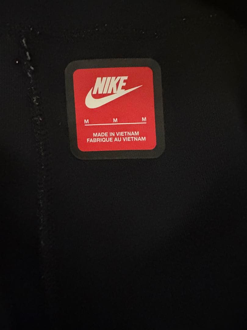 Nike テックフリース黒　下