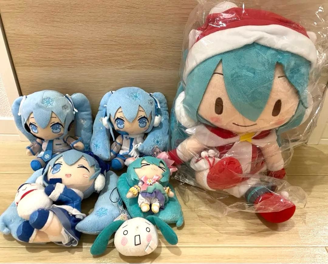 【希少・おまけ付き】14点 初音ミク 雪ミク ぬいぐるみ クッション まとめ売り
