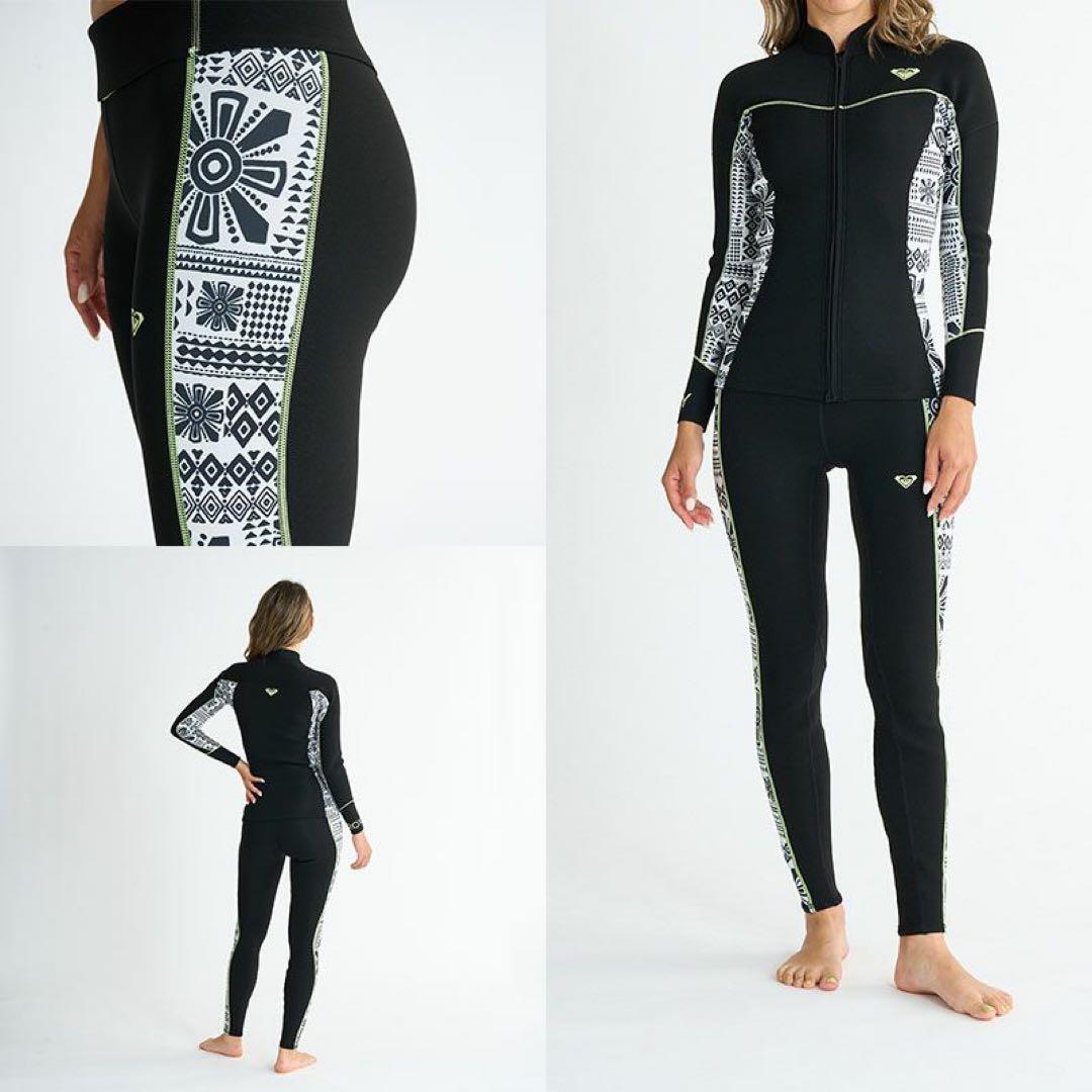 ROXY ロキシー　長袖タッパー 2.0 フロントジップ　パンツ　セットアップ