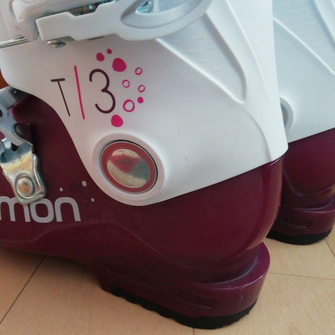 即購入可能　相談賜わります　SALOMON スキーブーツ　22-22.5