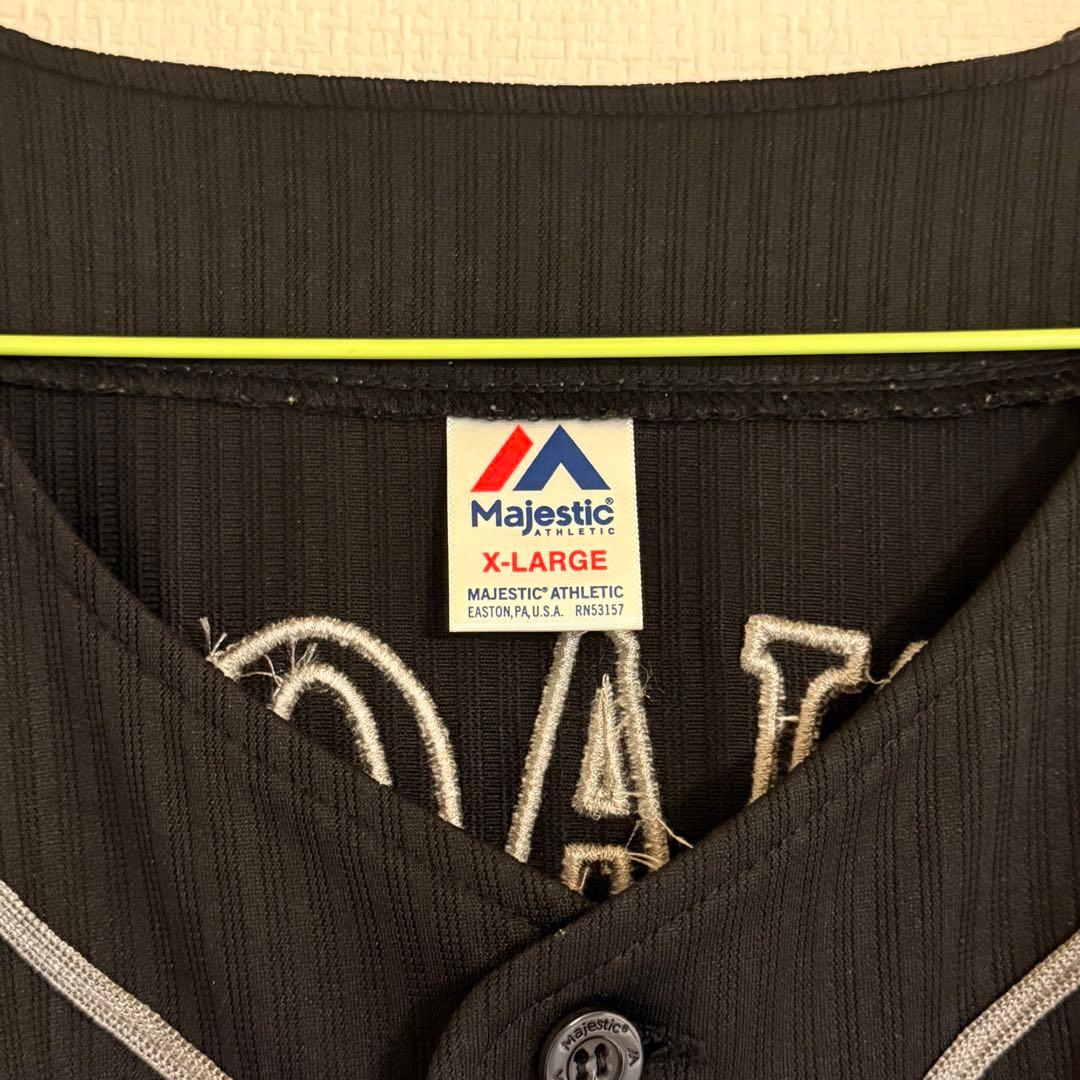 柳田悠岐選手　福岡ソフトバンクホークス　レプリカユニフォーム　ビジター XL