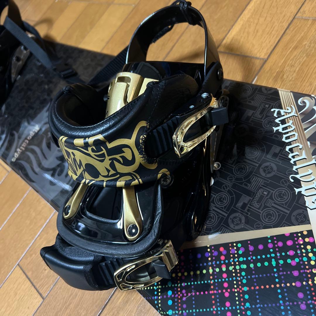 美品 Apocalyps スノーボード ビンディング付き アポカリプス