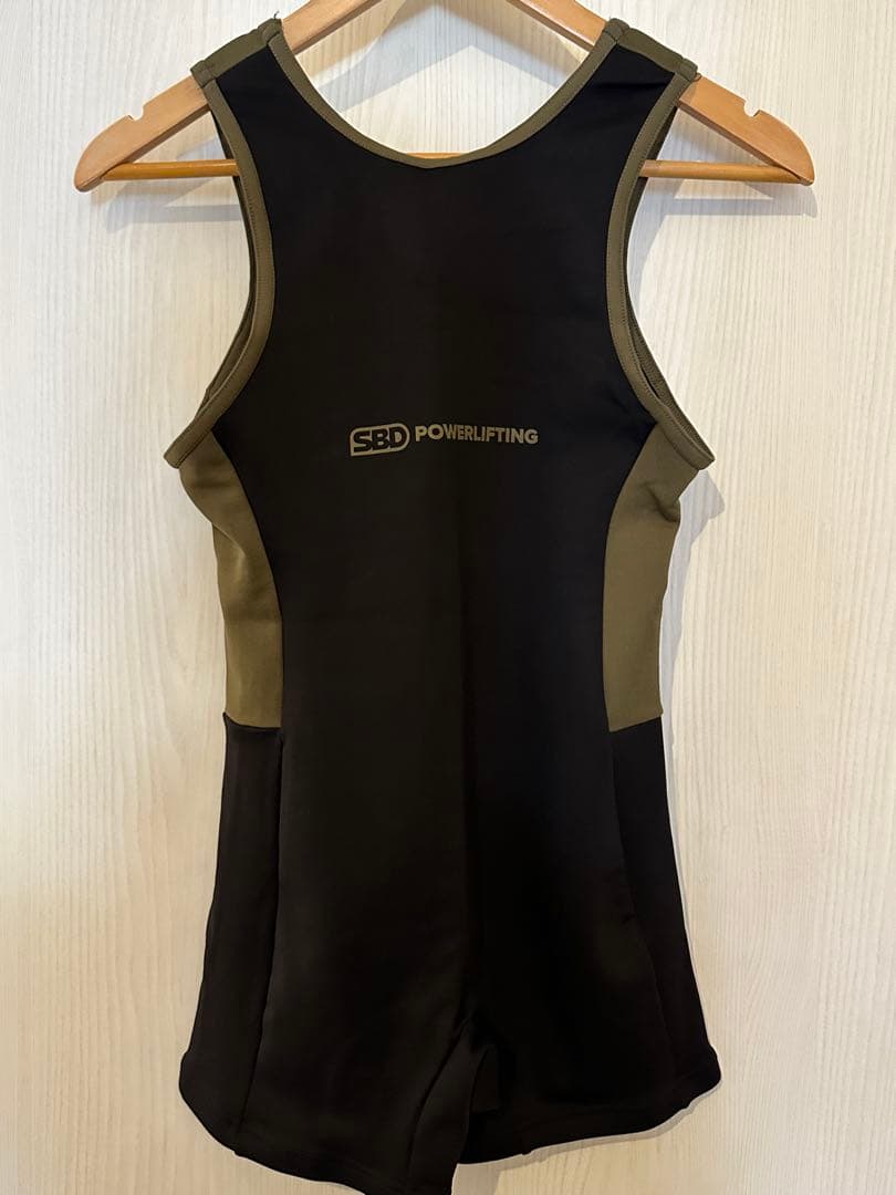 美品　SBD シングレット ENDURE Sサイズ ブラック/オリーブ