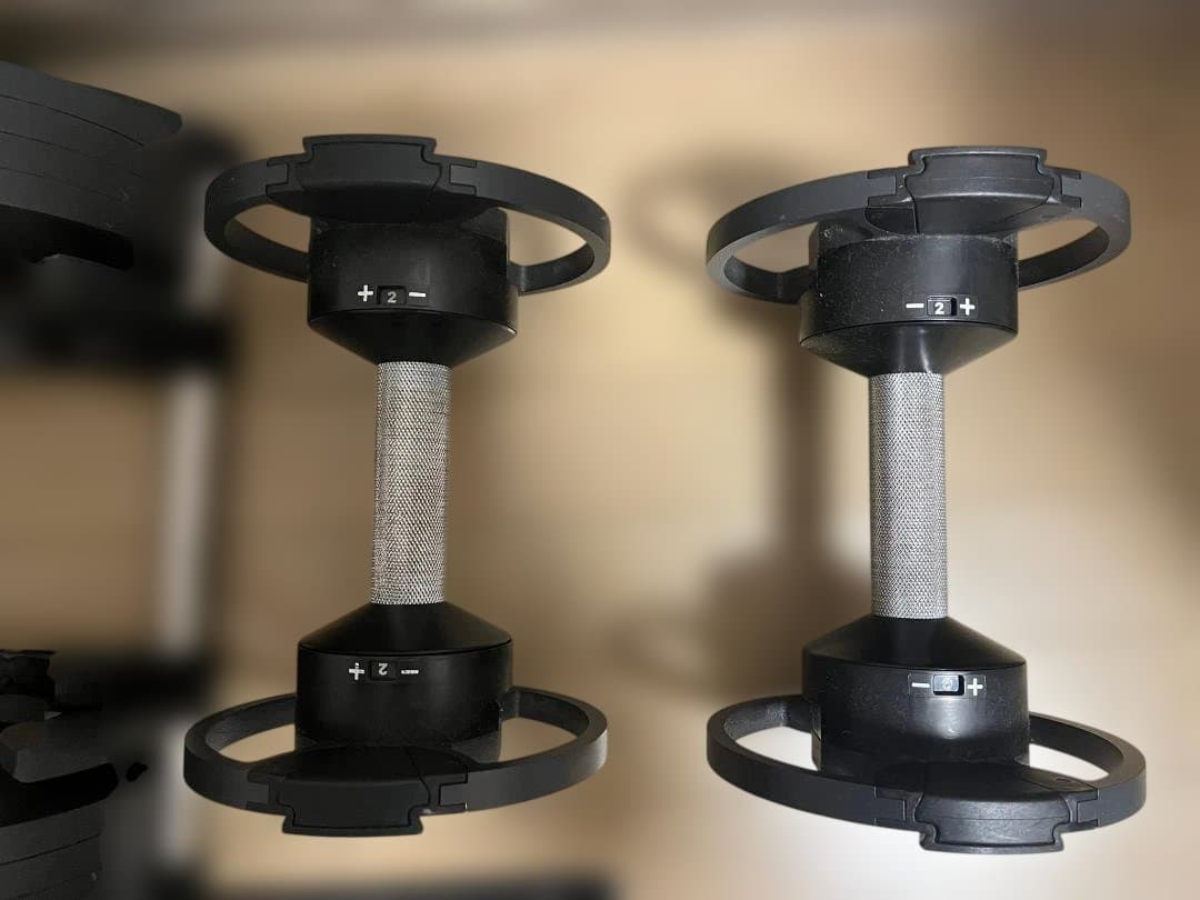NUO FLEXBELL220 可変式ダンベル2kg刻み 最大20kg　1/2