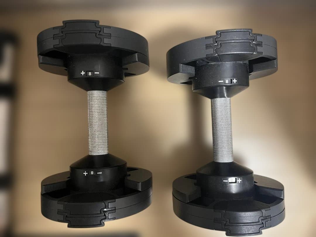 NUO FLEXBELL220 可変式ダンベル2kg刻み 最大20kg　1/2
