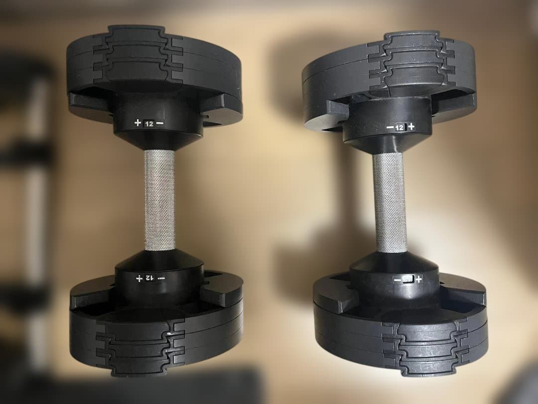NUO FLEXBELL220 可変式ダンベル2kg刻み 最大20kg　1/2