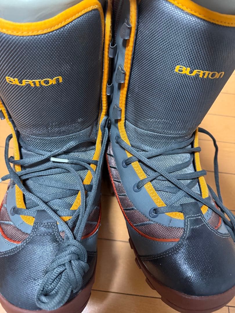 Burton スノーボードブーツ グレー/オレンジ