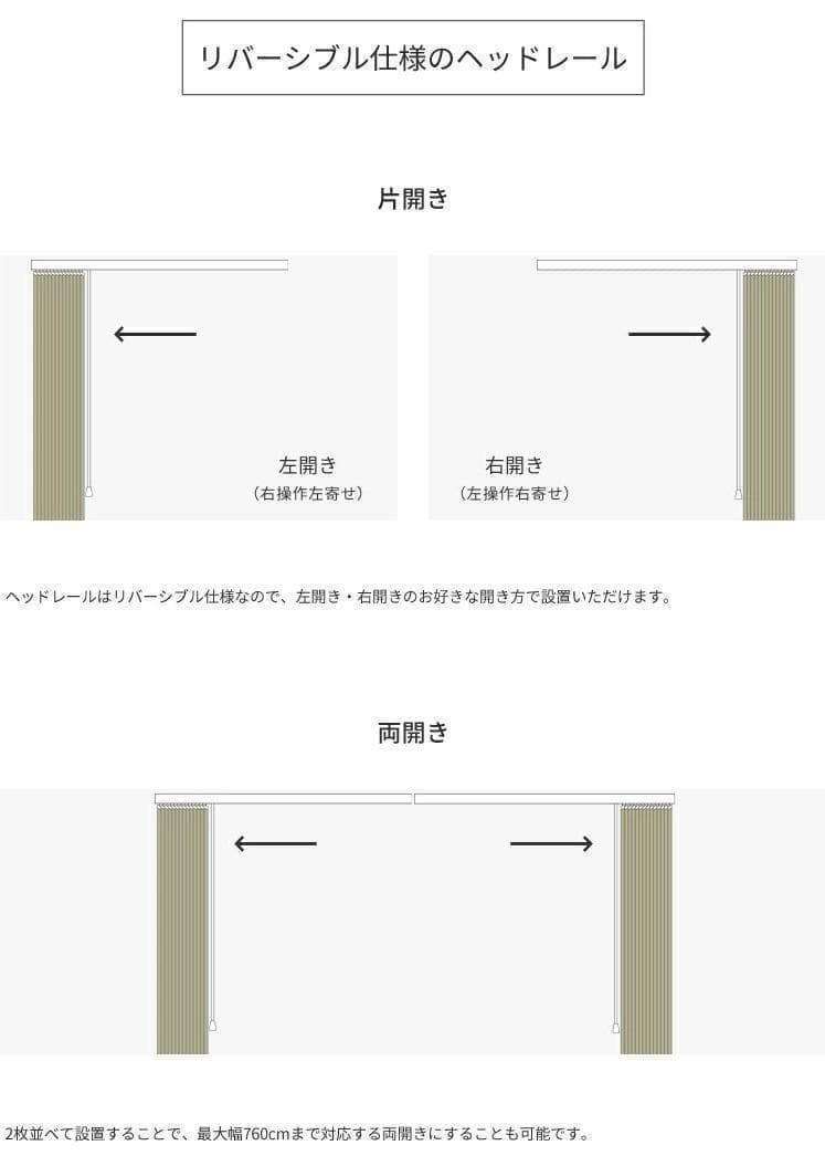新品 オーダー可 バーチカルブラインド 遮光 幅260cm×高さ180cm GR