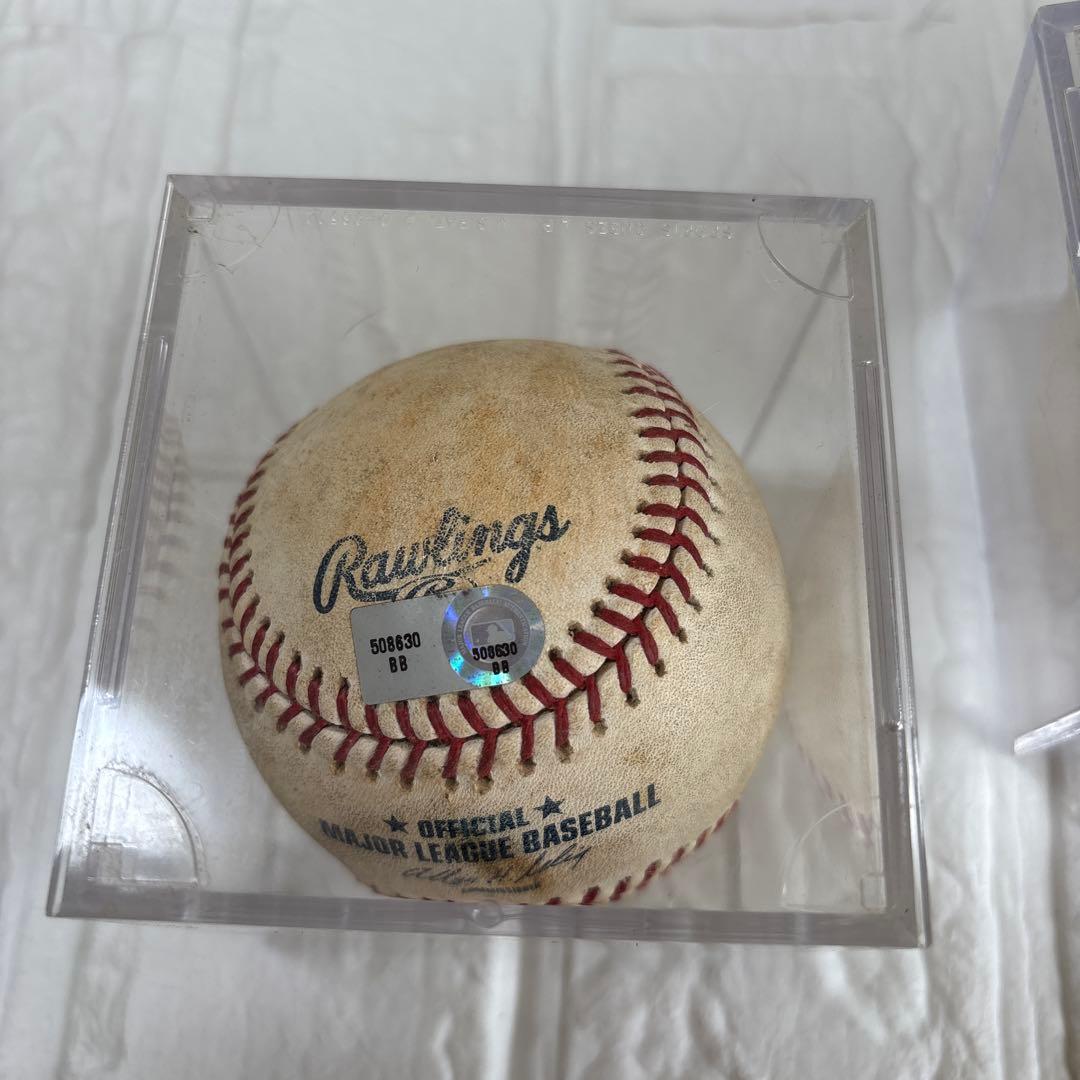 Rawlings 公式メジャーリーグ 実使用球ベースボール 3個セット