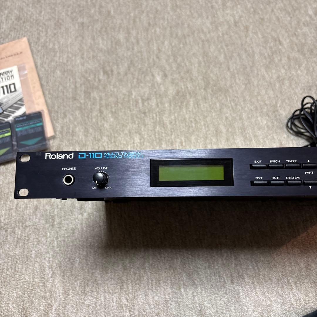 Roland D-110 + ROMカード4枚セット