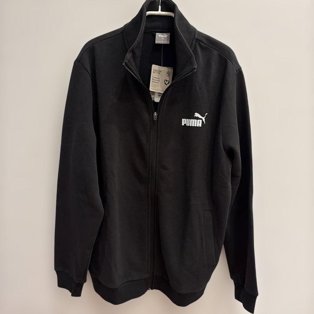 【お買い得】PUMA ブラック ジャージ上下セットXL