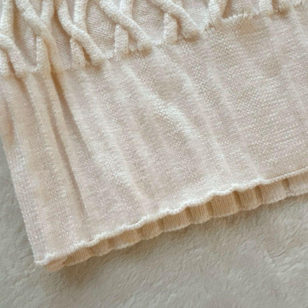 極美品✨G/FORE ジーフォア✨ハーフジップ 春ニット ケーブルニット ウール