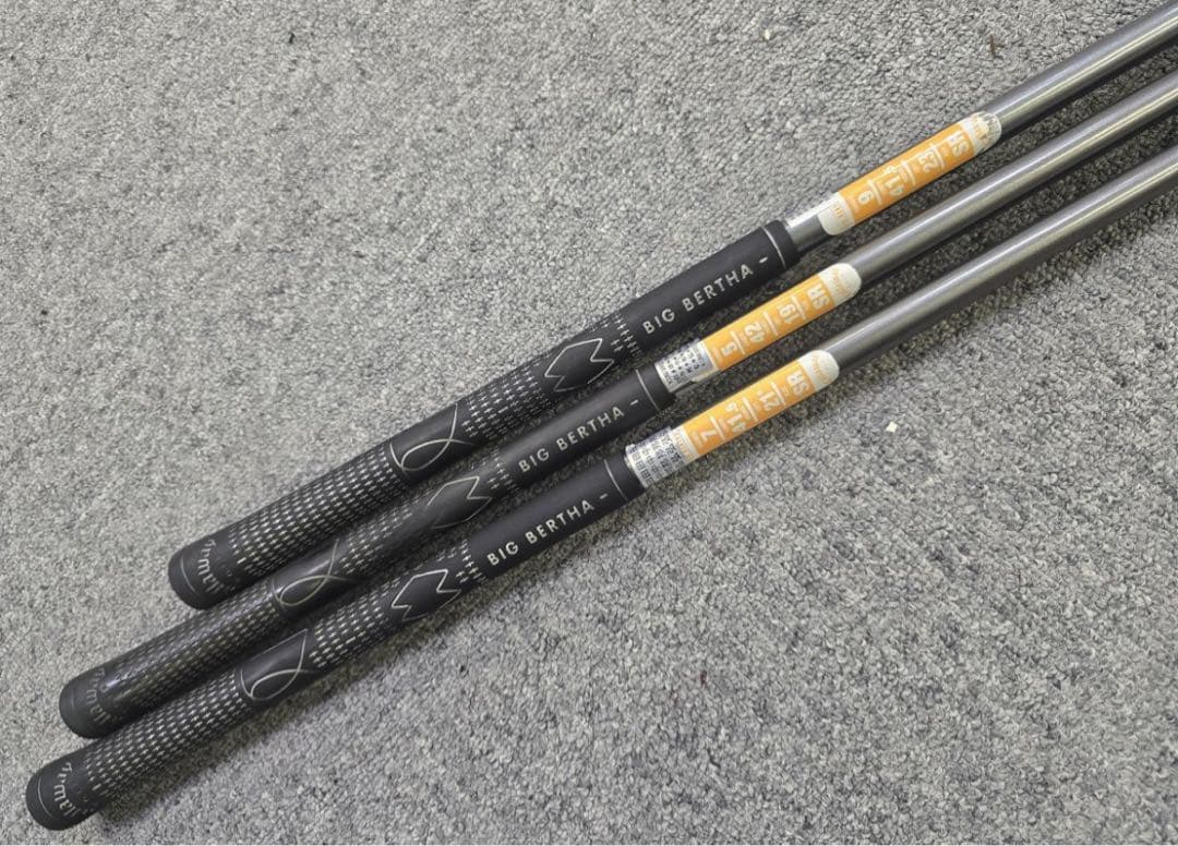 Callaway キャロウェイ BIG BERTHA フェアウェイウッド3本SR