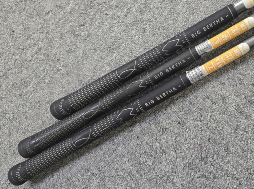 Callaway キャロウェイ BIG BERTHA フェアウェイウッド3本SR